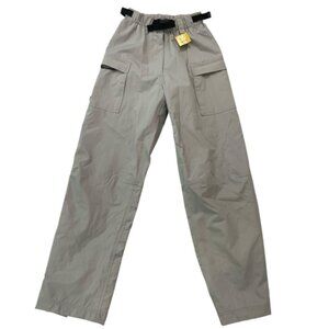 NWT WetSkins Waterproof Cargo Rain Pants Small Beige Hiking Outdoor Travel